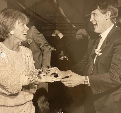 Bill Higgins and Barbara Corcoran have been together since 1988